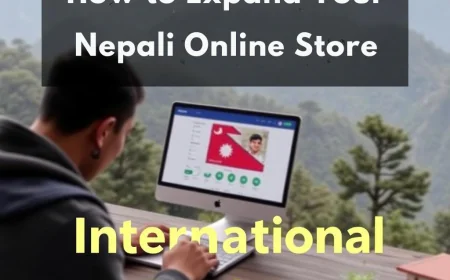 How to Expand Your Nepali Online Store to International Markets